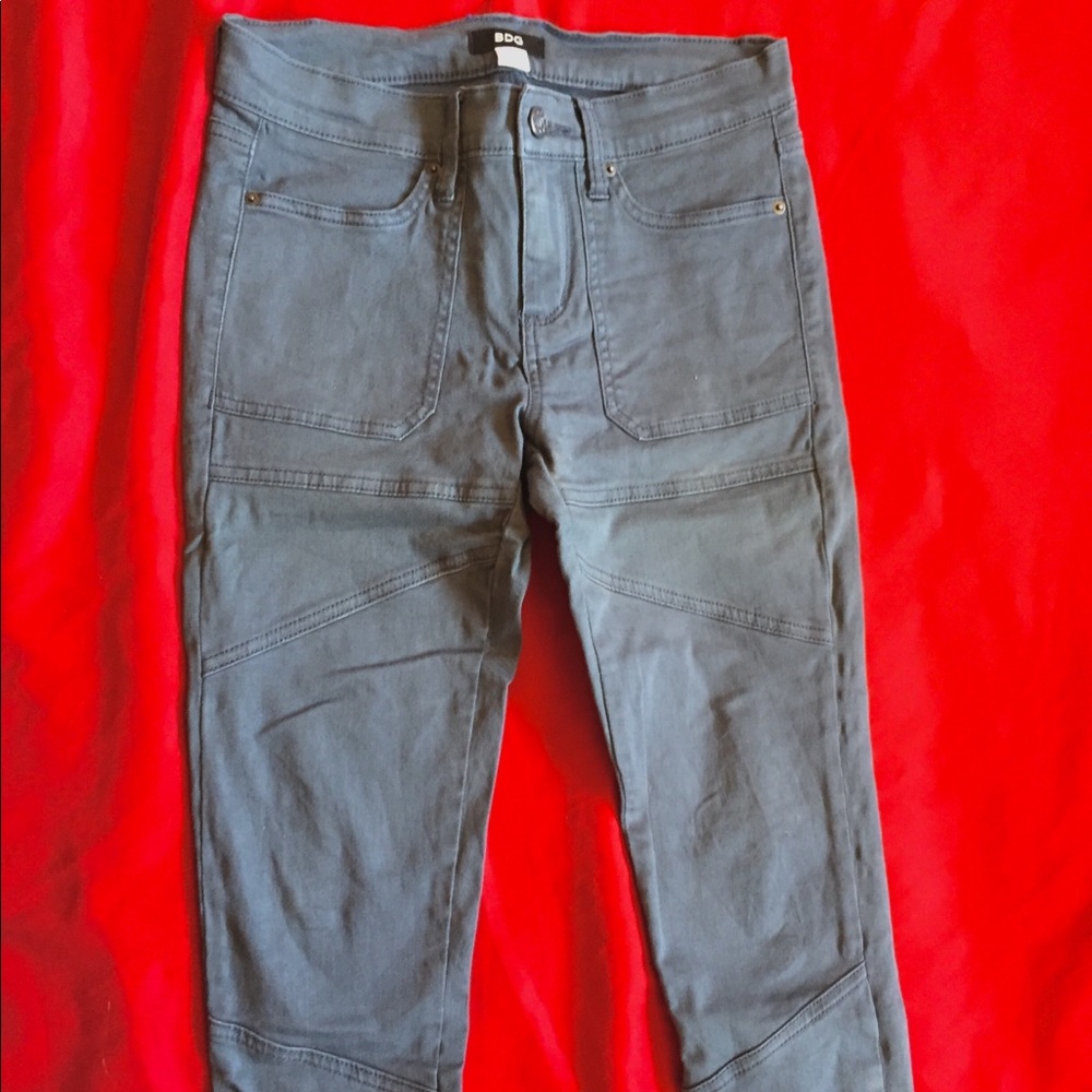 Urban Outfitters BDG grey zipper pants